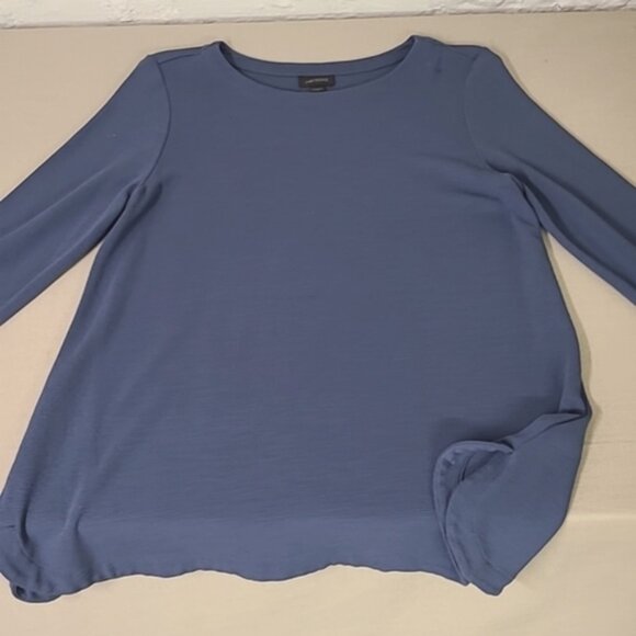 J Jill Wherever Collection Slate Blue Tunic Size Medium - Picture 1 of 6
